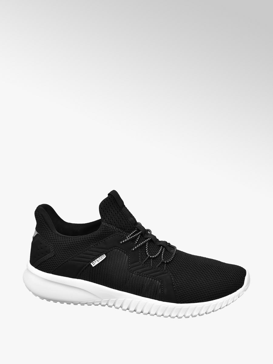 Sneaker in mesh nero da uomo | Deichmann