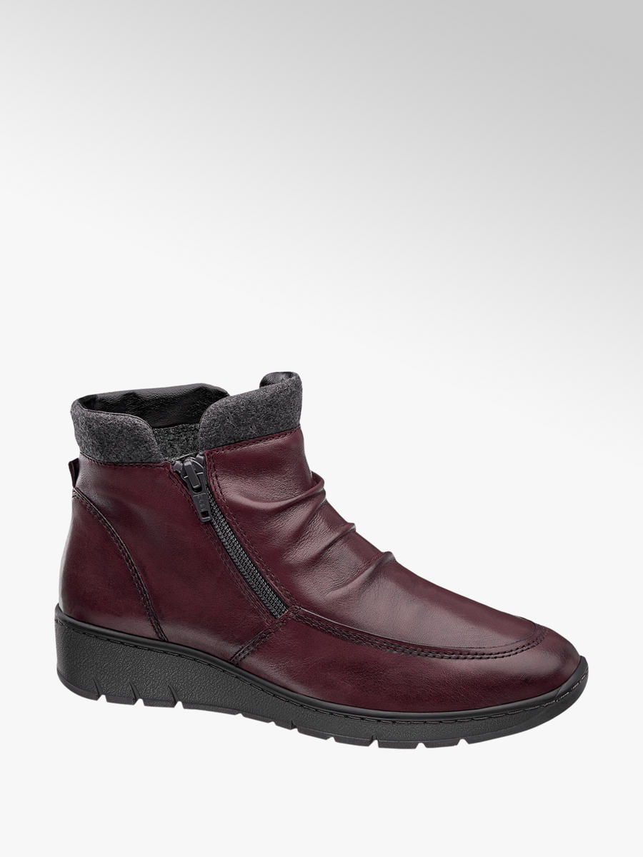 Damenstiefel Stiefeletten Weite H Grau Neu Damenschuhe