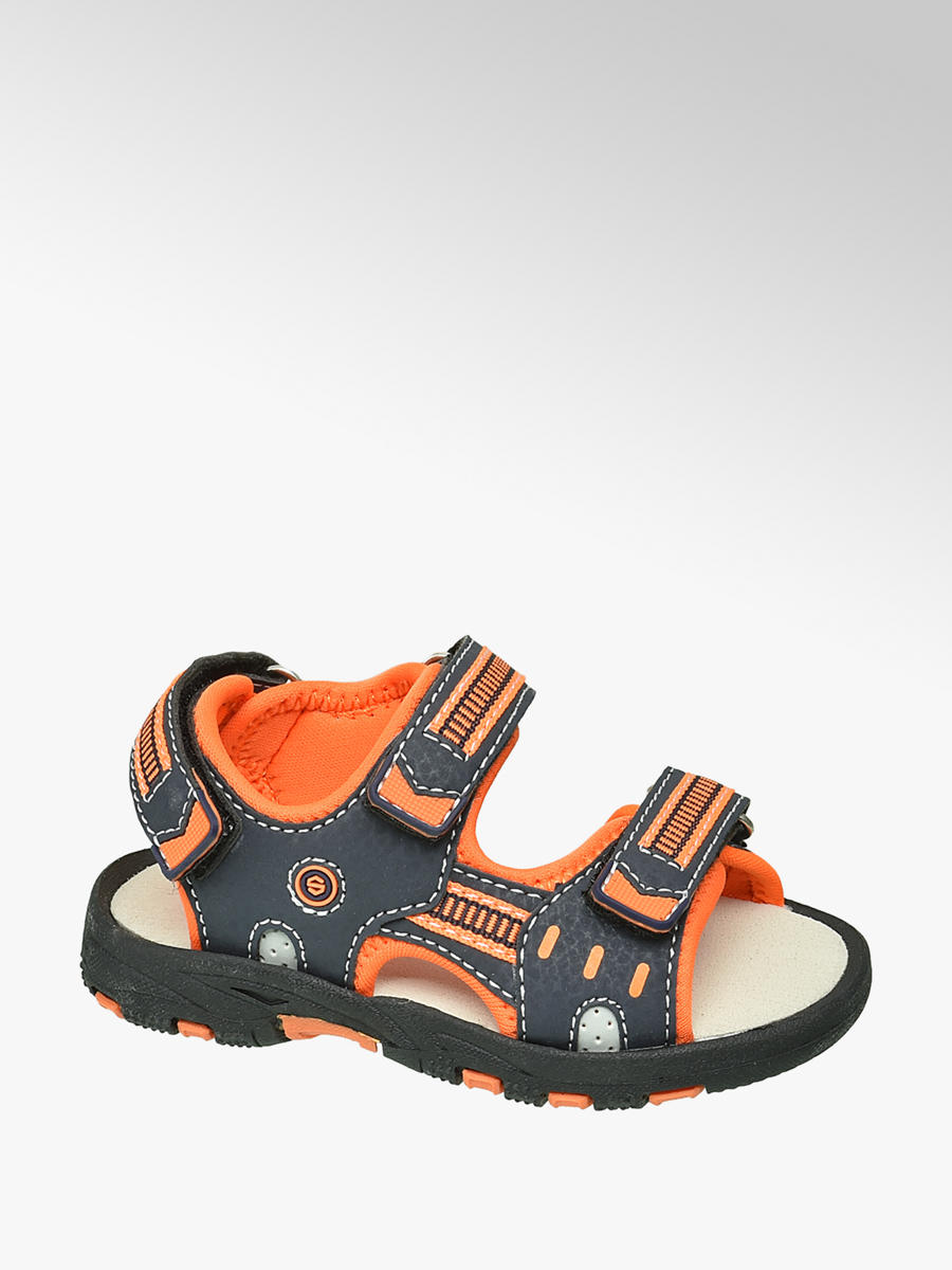 boys orange sandals