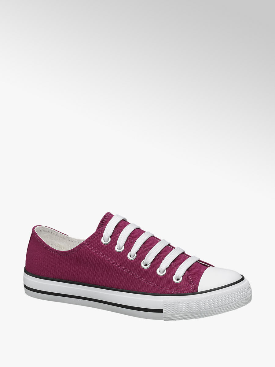 VTY Ladies Lace-up Canvas Shoes in 