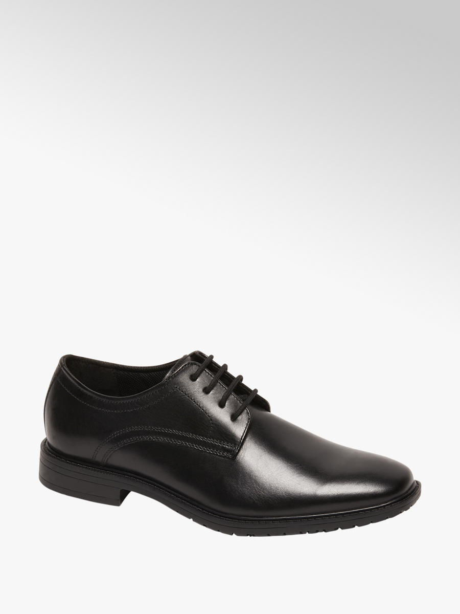 zwarte leren schoenen