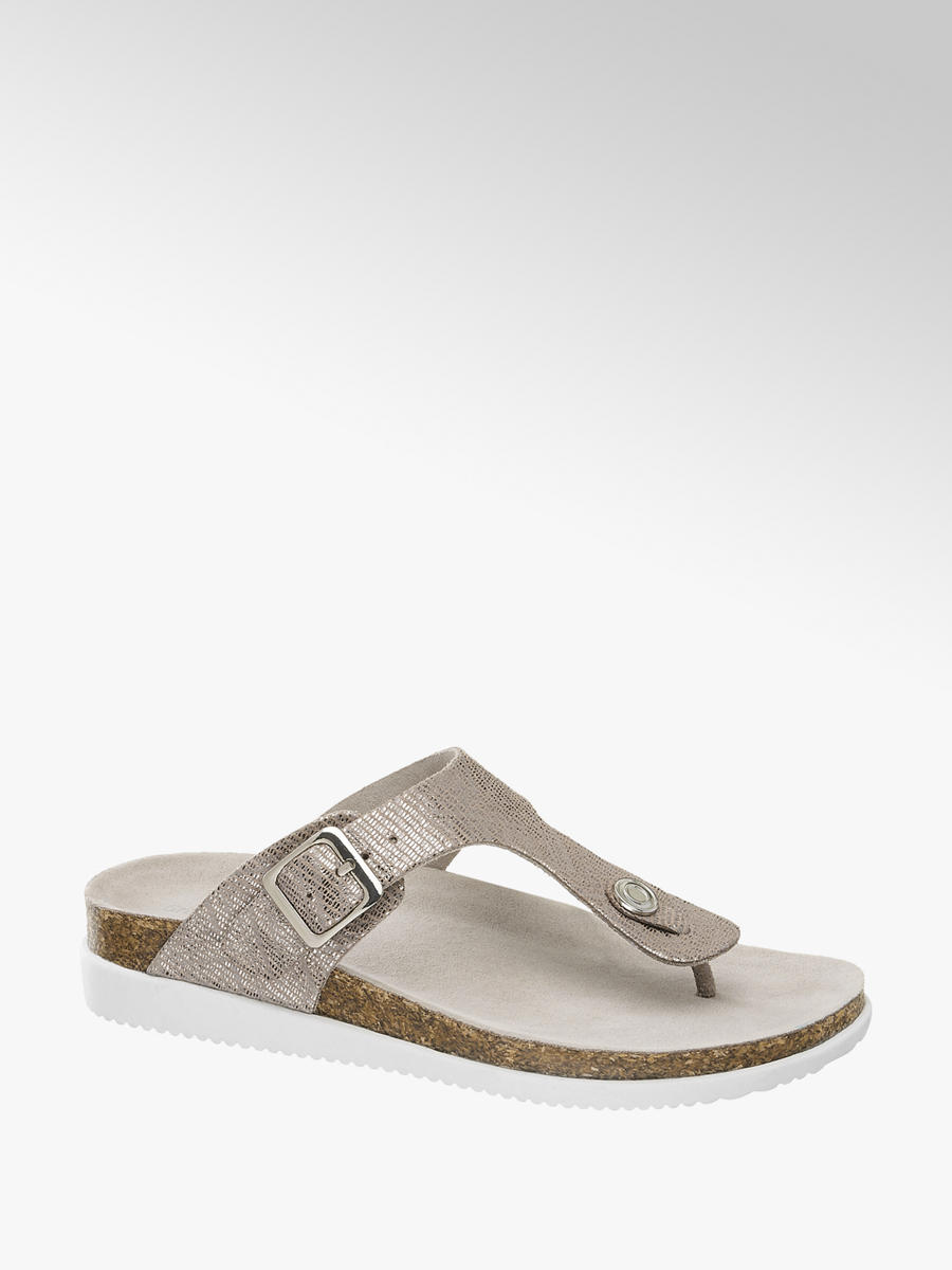 Graceland Damen Pantolette weiß Neu