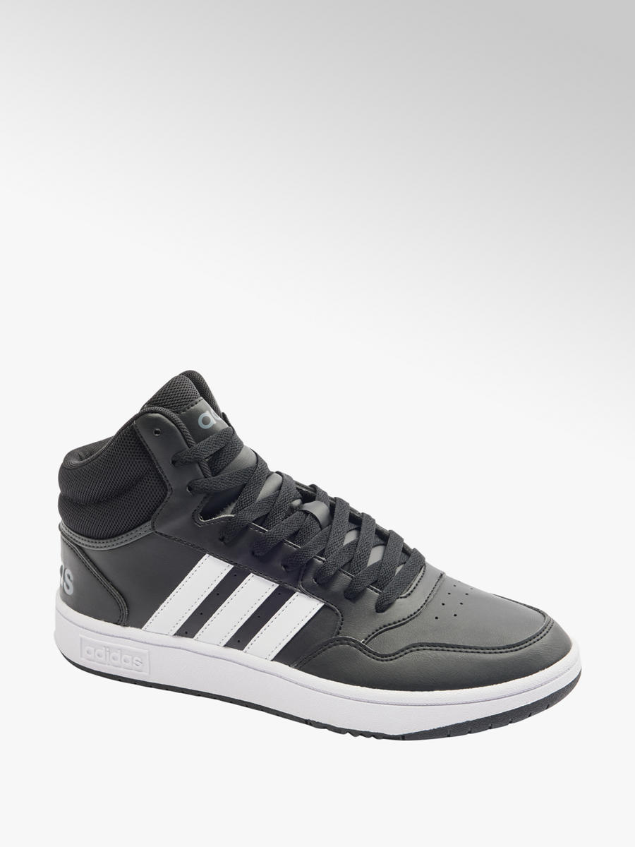 adidas HOOPS 3.0 MID in Schwarz