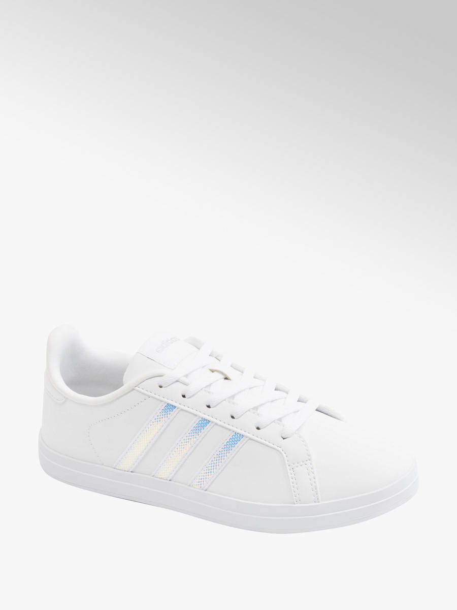 Compositor Joven brillo adidas Sneaker COURTPOINT X in Weiß mit Glitzer Details | DEICHMANN AT