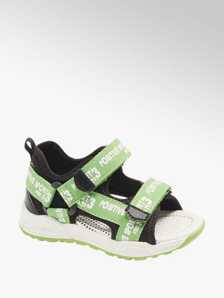 Bobbi-Shoes Детски зелени сандали с велкро Bobbi-Shoes