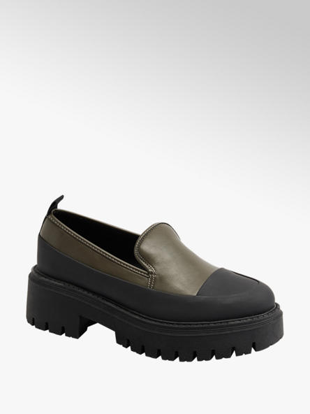 Catwalk Mocassim com sola track