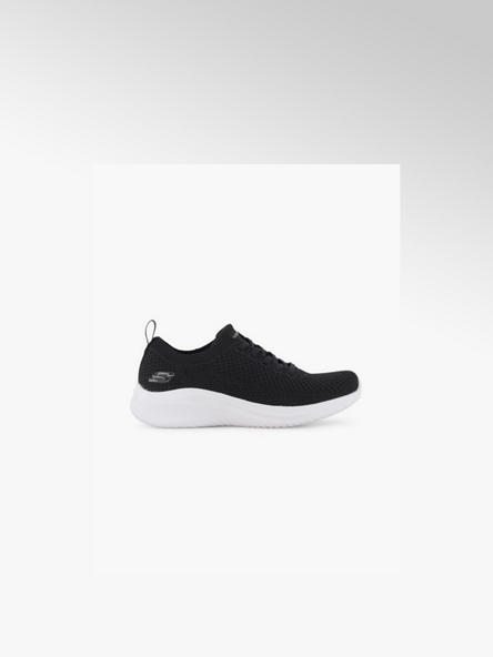 Skechers czarne sneakersy damskie  z wkładką memory foam
