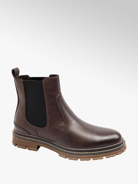 AM SHOE Chelsea Boots in Braun