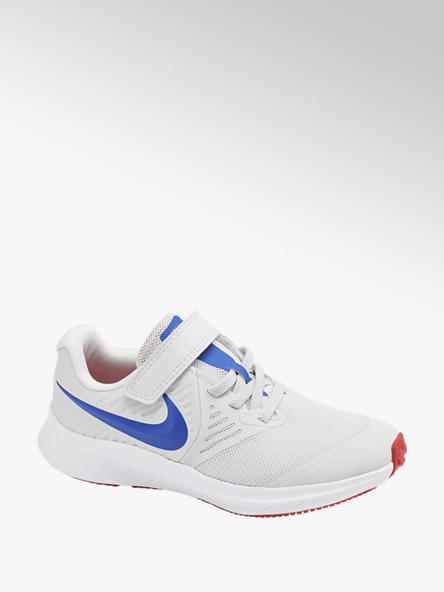 NIKE Biele tenisky na suchý zips Nike Star Runner 2