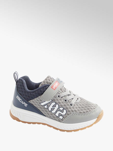 Bobbi-Shoes Klettschuhe in Grau
