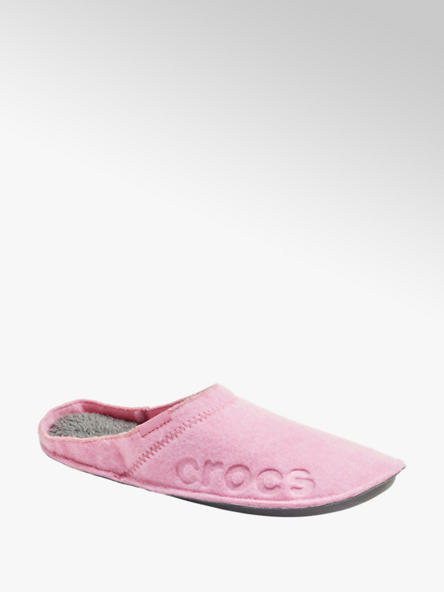 Crocs Filz Hausschuhe in Pink