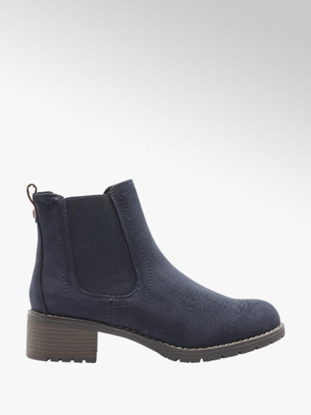 ladies navy chelsea boot