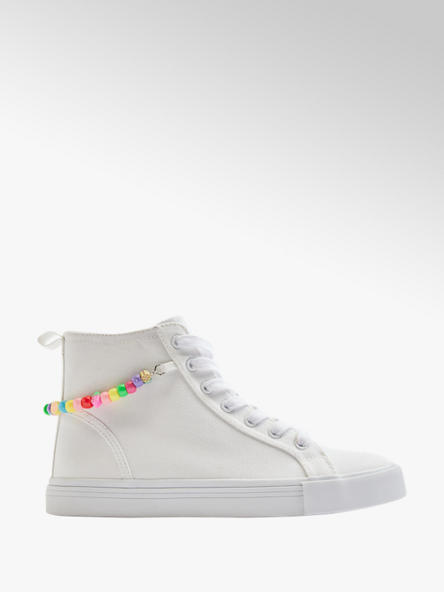 Graceland Mid Cut Sneaker in Weiß