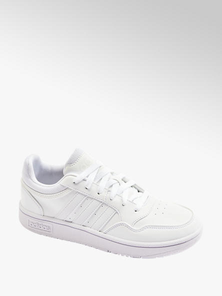 adidas HOOPS 3.0 sneakersy młodzieżowe w kolorze białym