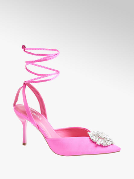 Catwalk Slingback in raso