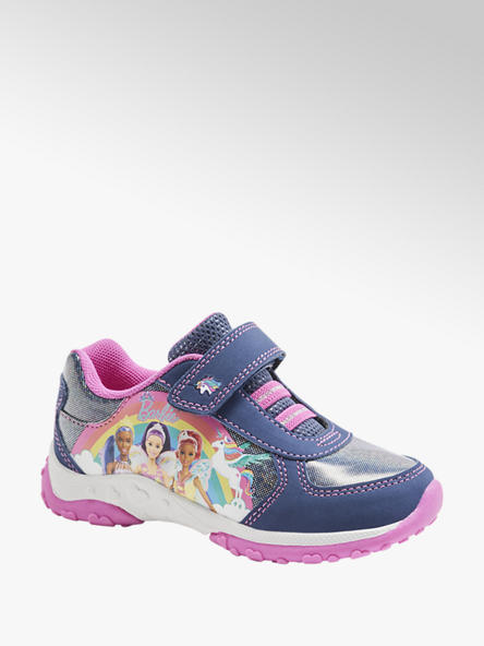Barbie Sneaker in similpelle con velcro