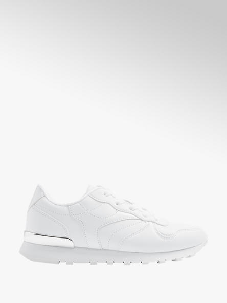 Vty Sneaker in Weiß mit Metallic-Detail