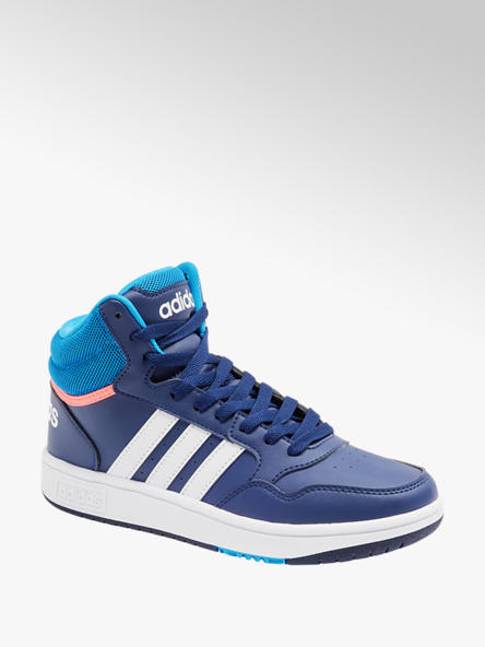adidas Mid Cut Sneaker HOOPS MID 3.0 K in Blau