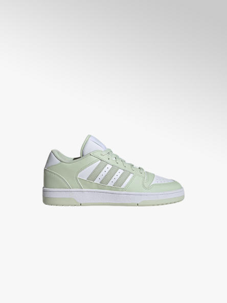 adidas biało-zielone sneakersy damskie adidas Break Start Low