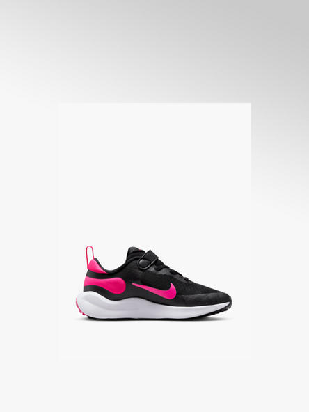 NIKE czarno-różowe sneakersy dziewczęce Nike Revolution 7