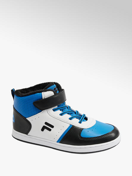 Fila niebiesko-czarne sneakersy chłopięce za kostkę FiIa
