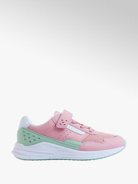 Esprit różowo-zielono-białe sneakersy dziewczęce Esprit
