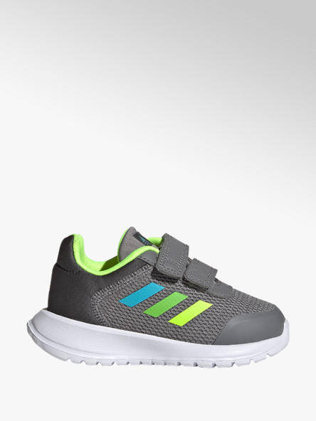 adidas szaro-limonkowe sneakersy dziecięce adidas Tensaur Run 2.0