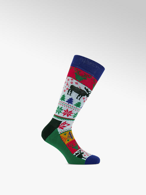 Happy Socks Happy Socks Fair Isle  chaussettes hommes 41-46 