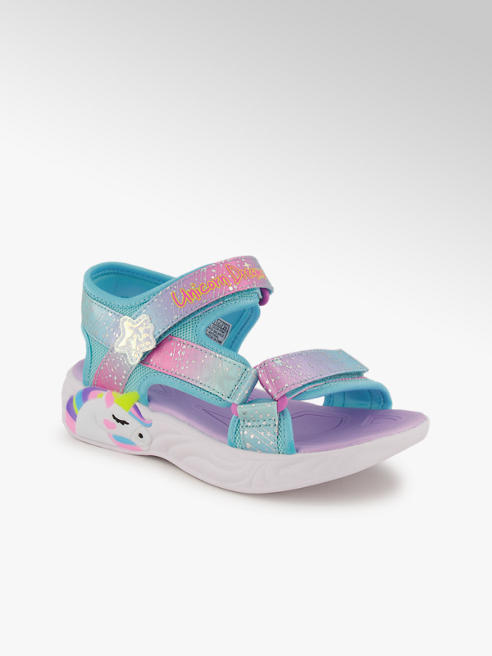 Skechers Skechers Unicorn Dream sandalo bambina blu