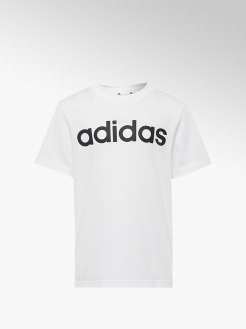 adidas biały tshirt dziecięcy adidas Lin Up Tee