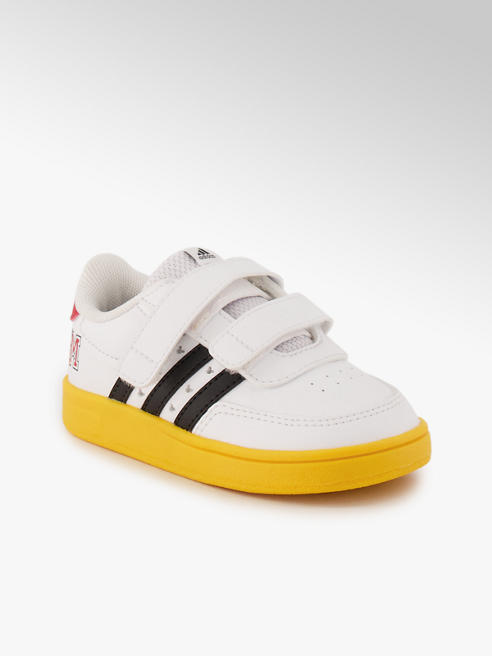 Adidas adidas Breaknet Mickey sneaker  bambino bianco