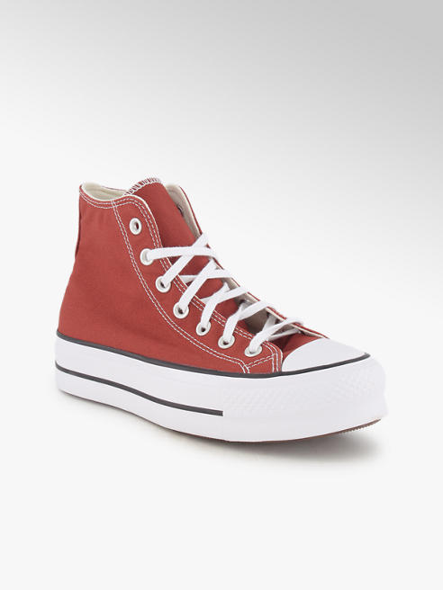 Converse Coverse Chuck Taylor All Star sneaker donna rosso