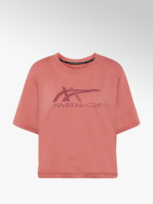 Asics różowy tshirt Asics Tiger Tee