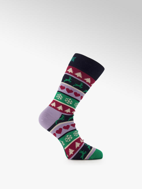 Happy Socks Happy Socks Christmas Stripe chaussettes hommes 41-46 