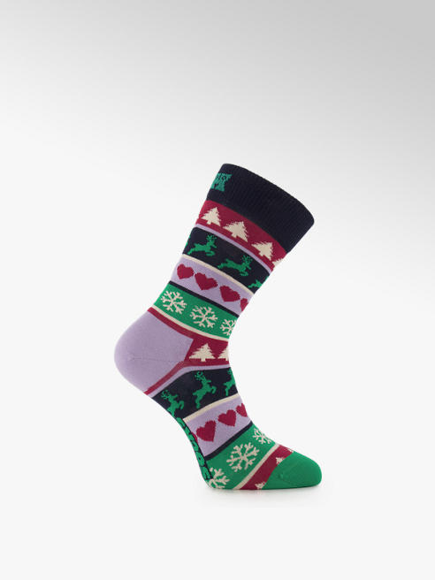 Happy Socks Happy Socks Christmas Stripe Damen Socken 36-40 