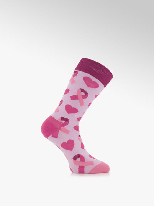 Dilly Socks Dilly Socks Pink Ribbon Socken 36-40 | 41-46
