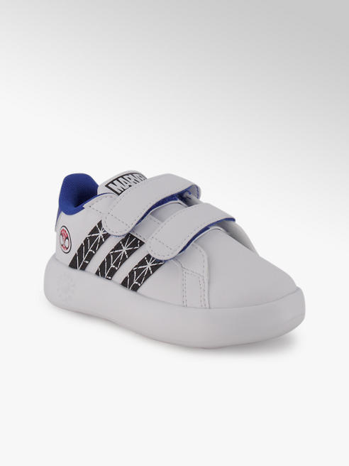 Adidas adidas Grand Court Spiderman sneaker garçons blanc
