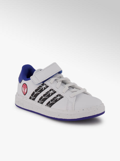 Adidas adidas Grand Court Spiderman sneaker bambino bianco