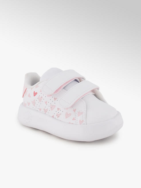 Adidas adidas Advantage Valentin sneaker filles blanc