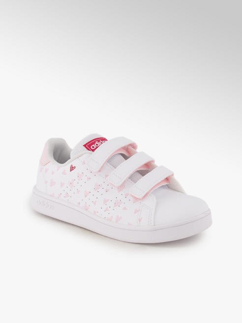 Adidas adidas Advantage Valentin sneaker bambina bianco