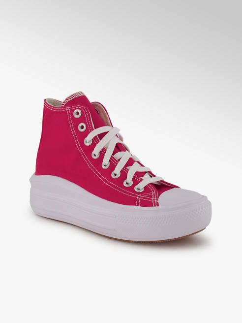Converse Converse Chuck Taylor All Stars Move sneaker femmes rouge