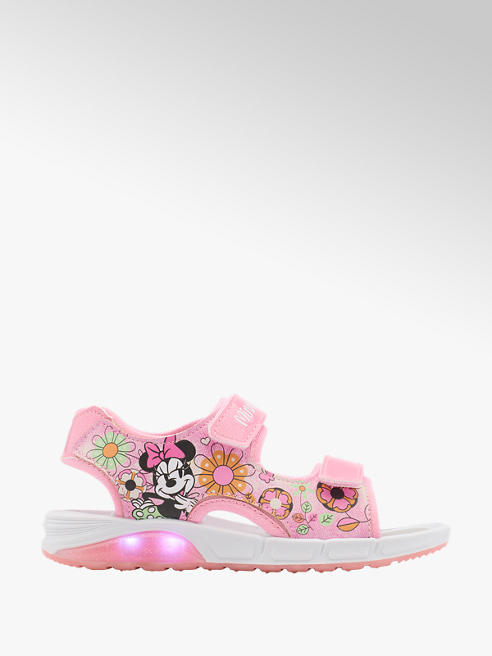 Minnie Mouse różowe sandały dziewczęce Minnie Mouse
