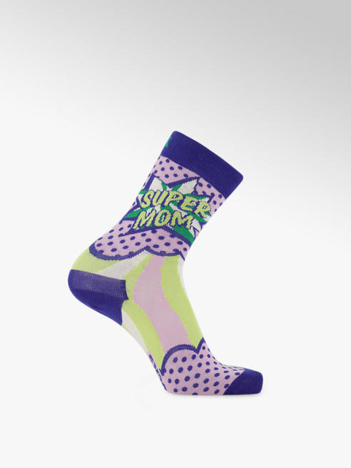 Happy Socks Happy Socks Super Mom Damen Socken 36-40 