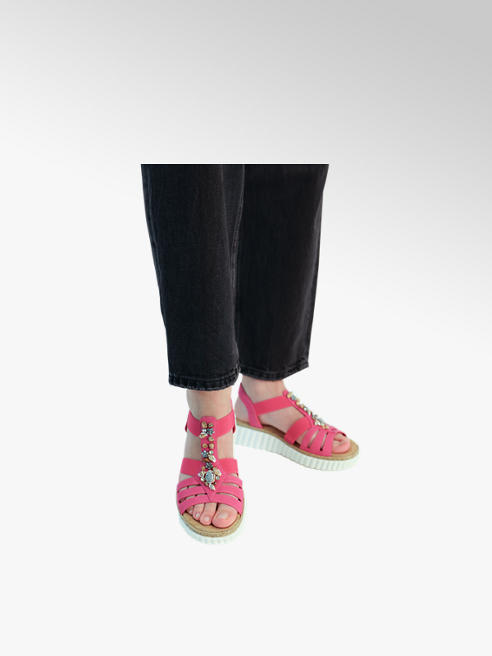 Rieker Rieker sandaletto alto donna rosa intenso