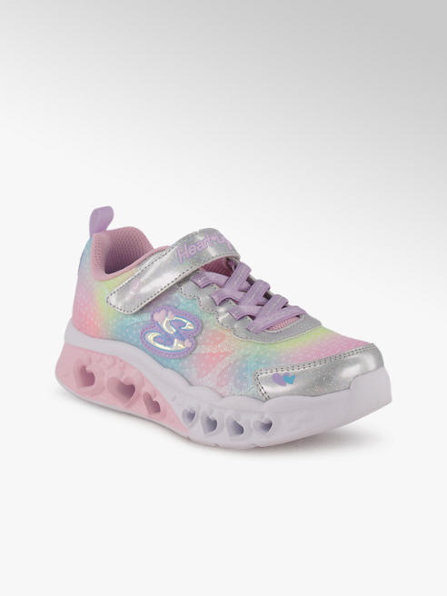 Skechers Skechers Flutter Heart Mädchen Sneaker Silber