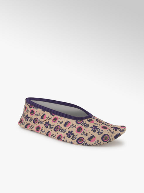Kay Bee Kay Bee Flowers Mädchen Gymnastikschuh Beige