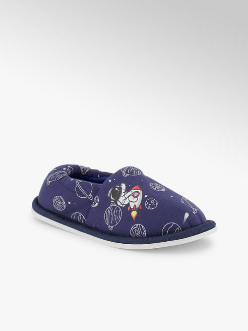 Circo Circo pantofole bambino blu