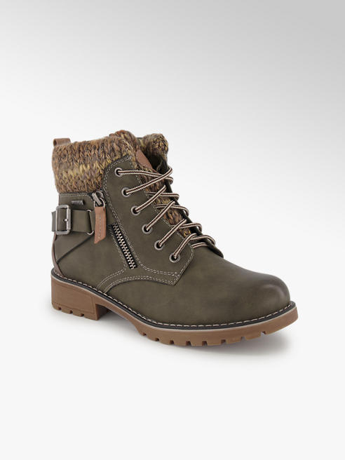 Pesaro Pesaro boot da allacciare donna verde