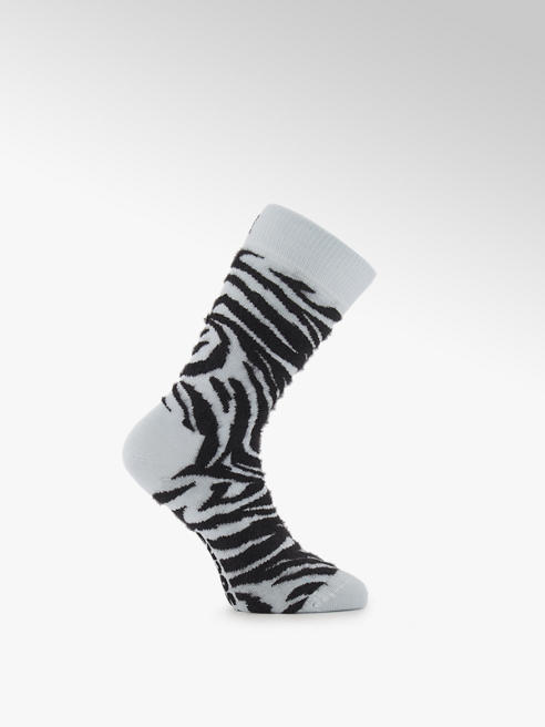 Happy Socks Happy Socks Fluffy Zebra Damen Socken 36-40