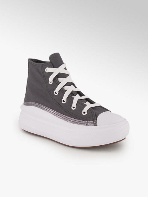 Converse Converse All Star Move Glitter sneaker bambini nero